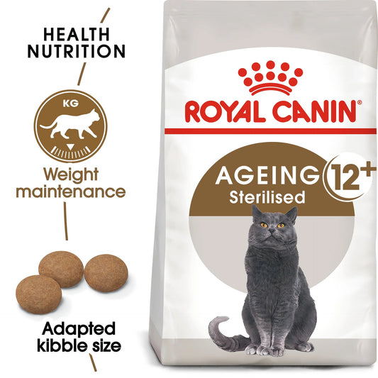 Royal Canin Sterilised +12 Cat Dry Food 2kg