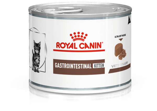 Royal Canin Gastrointestinal Kitten Wet Food Can 195g - Tailix