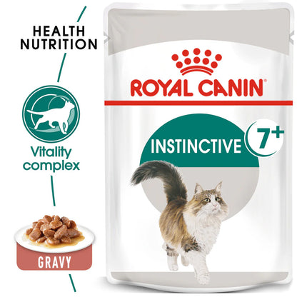 Royal Canin Instinctive +7 Cat Wet Food Loaf Pouch 85g