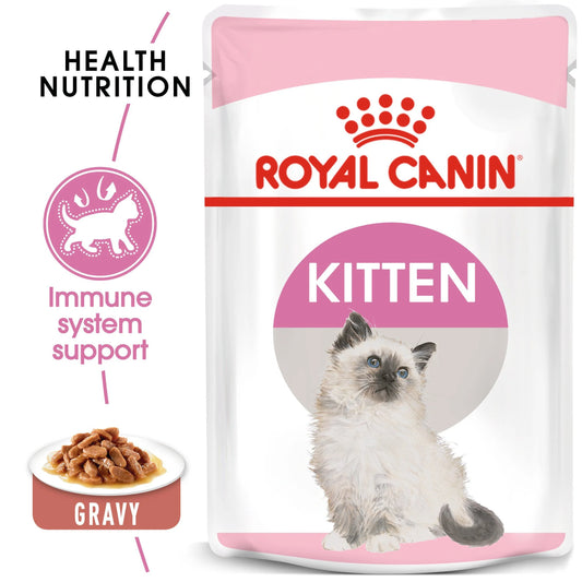 Royal Canin Kitten Wet Food Gravy Pouch 85g
