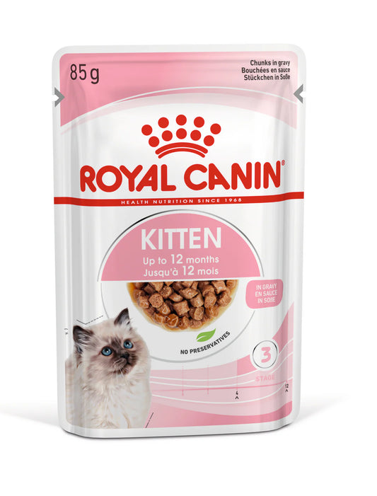 Royal Canin Kitten Wet Food Gravy Pouch 85g