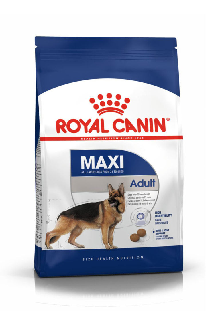 Royal Canin Maxi Adult Dry Food 15kg - Tailix