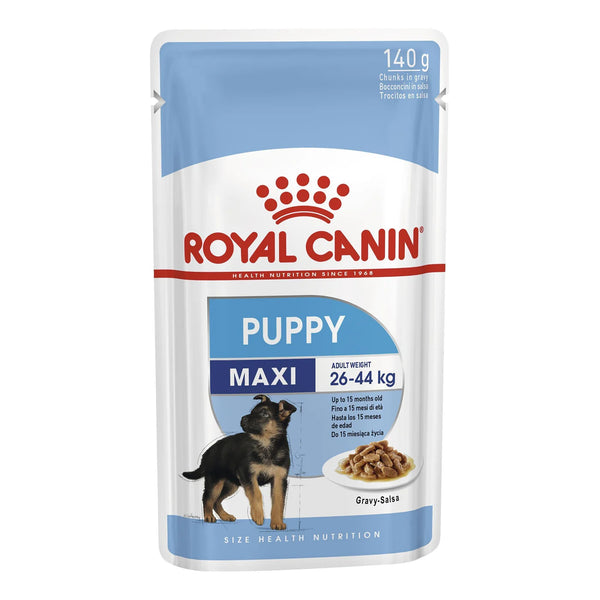Royal Canin Maxi Puppy Wet Food Pouch 140g - Tailix