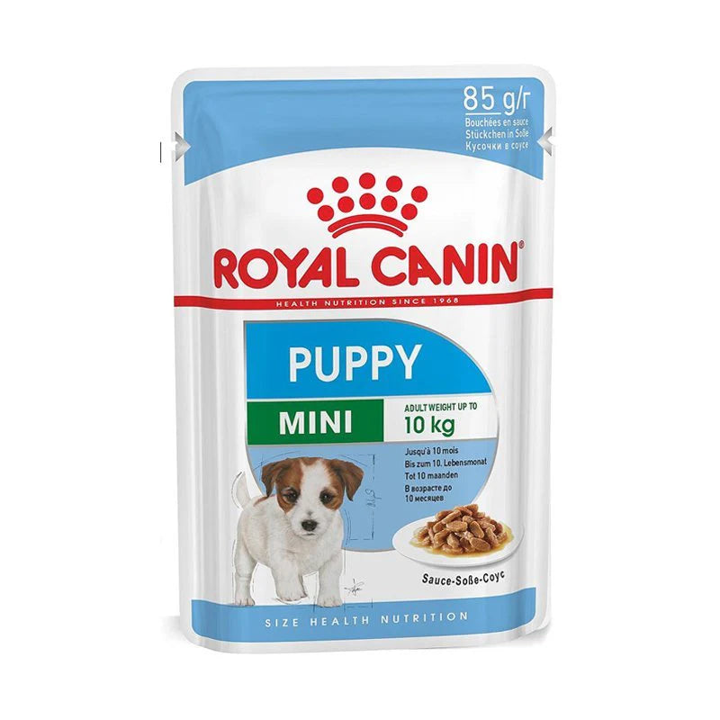 Royal Canin Mini Puppy Wet Food Gravy Pouch 85g - Tailix