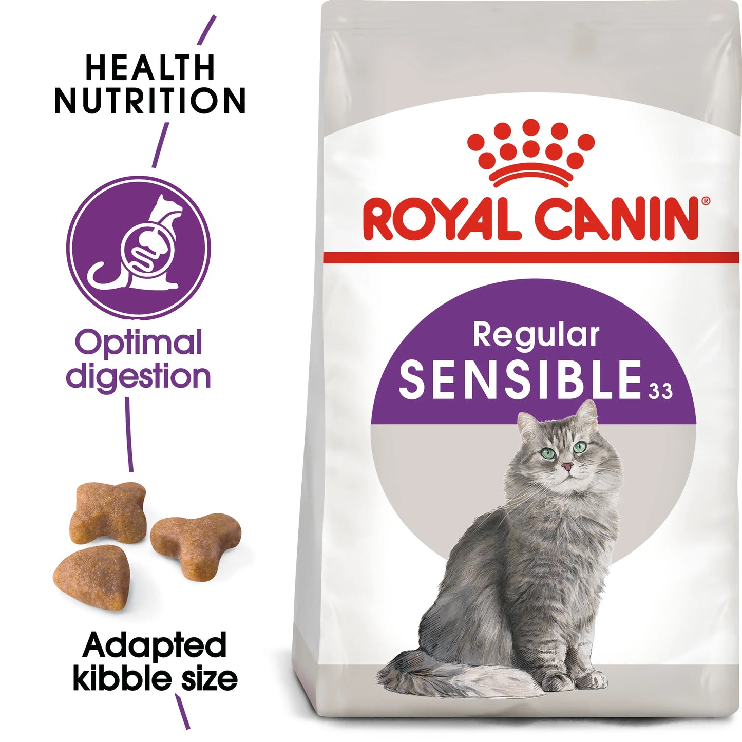 Royal Canin Sensible Cat Dry Food 400g