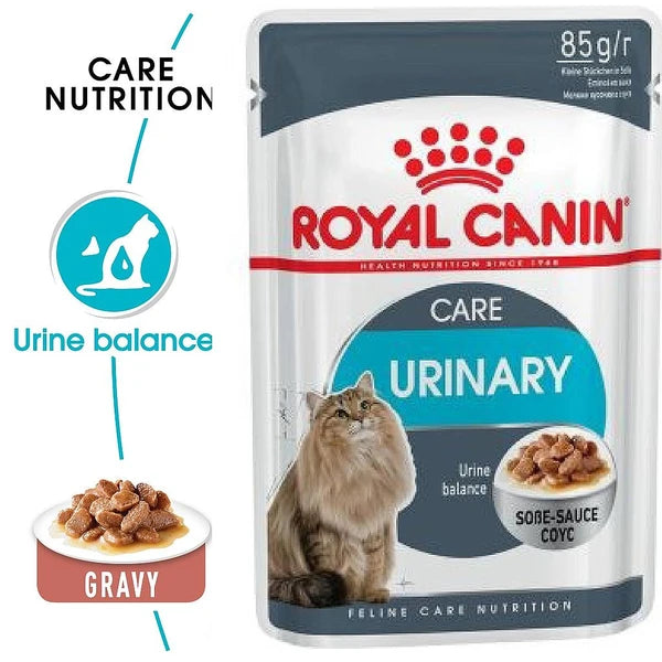 Royal Canin Urinary Care Cat Wet Food Gravy Pouch 85g