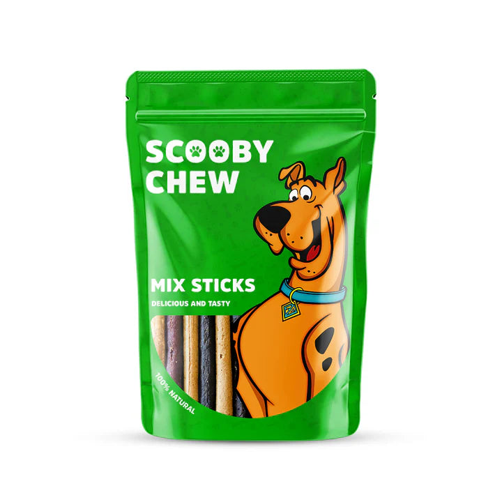 Scooby Chew Mix Sticks 120g - Tailix