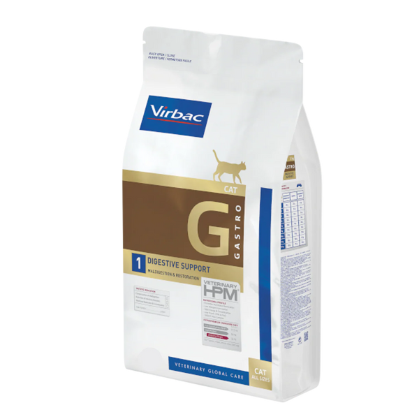 Virbac Gastro Digestive Support Cat Dry Food 1.5kg - Tailix