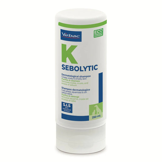 Virbac Sebolytic Shampoo 250ml - Tailix
