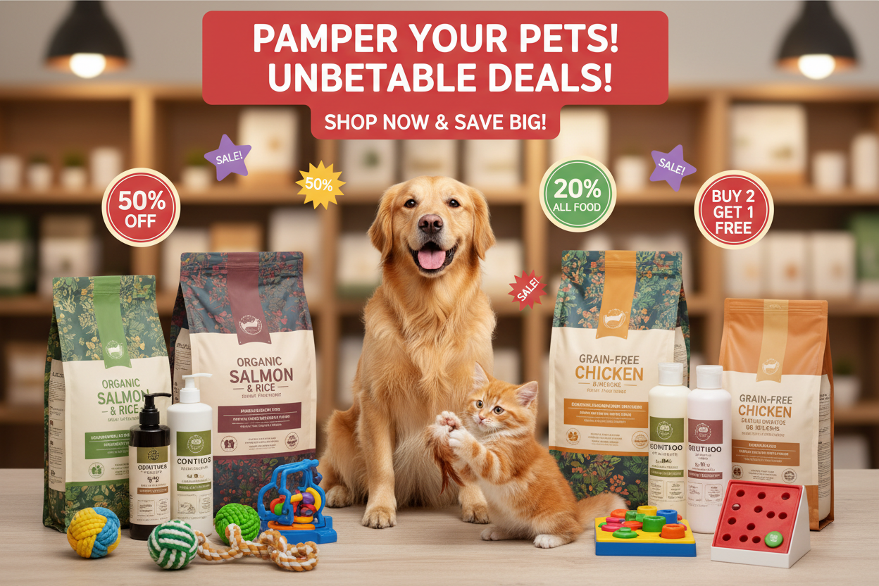 offers for pet shop
