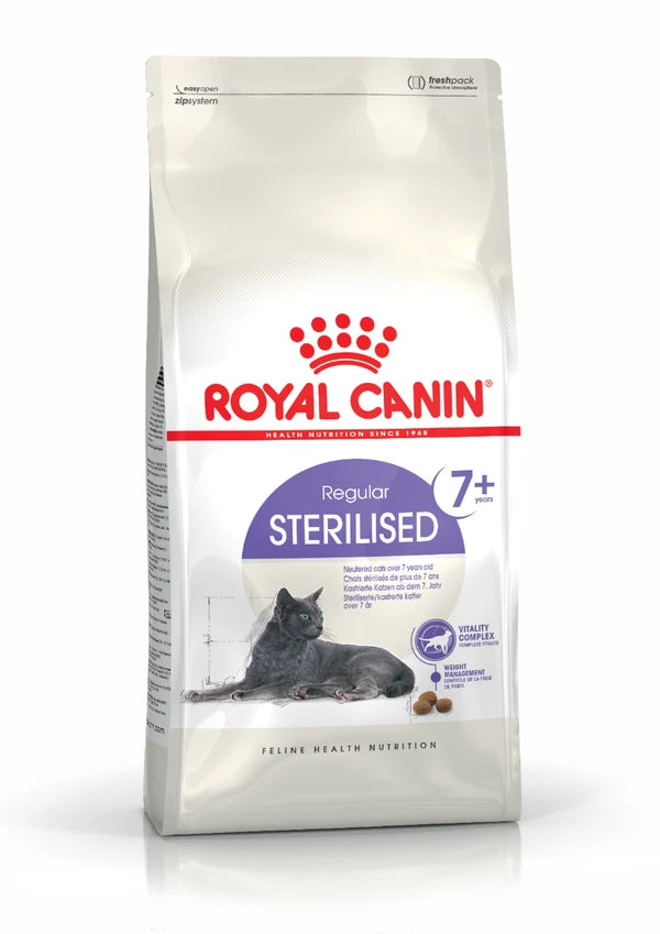Royal Canin Sterilised +7 Cat Dry Food 1.5kg